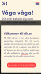 Mobile Screenshot of dik.se